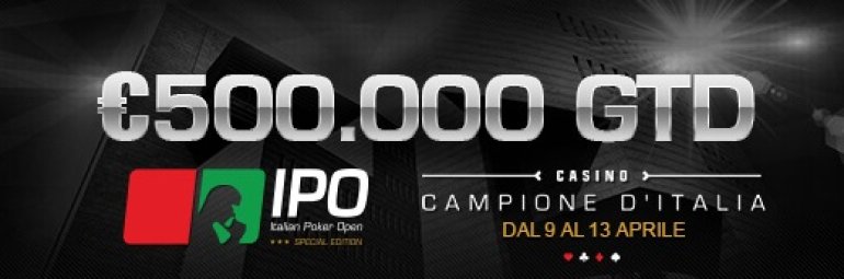 Italian Poker Open XVIII